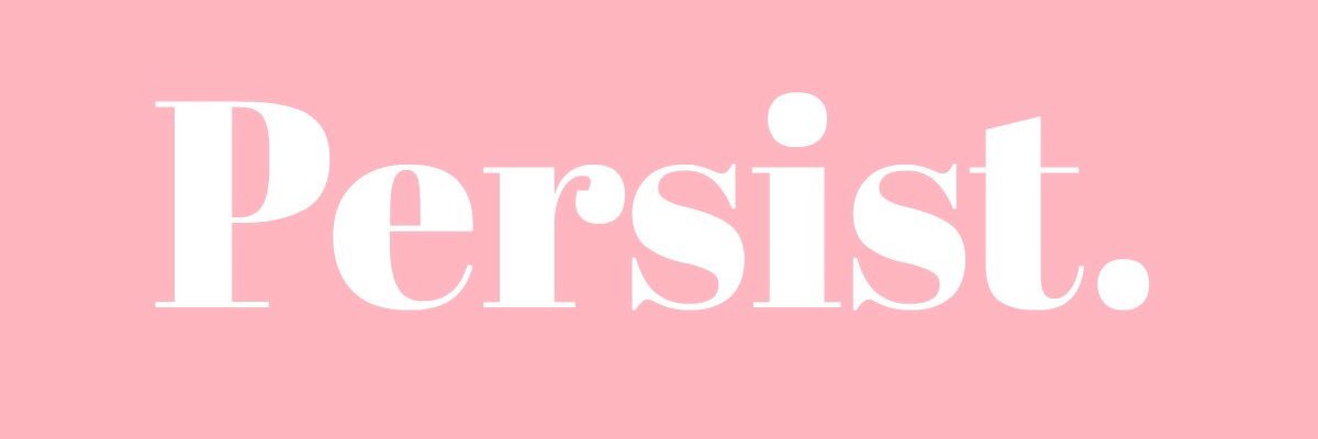 Persist.Magazine banner
