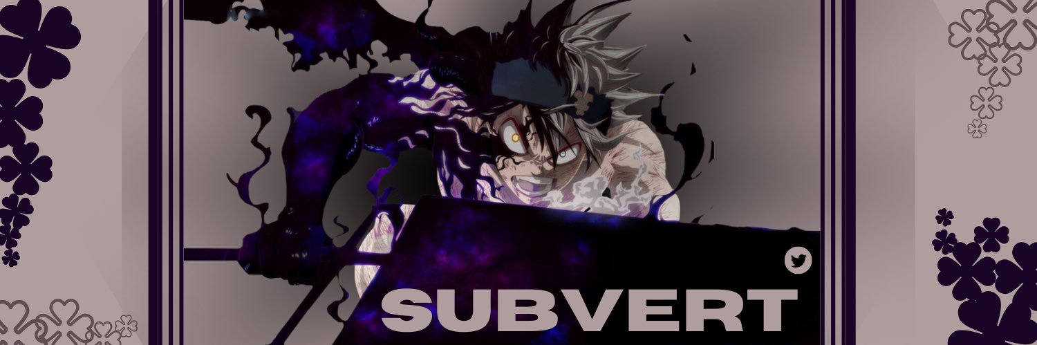 Subvert banner