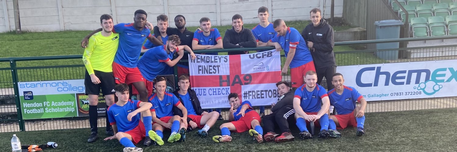 UCFB Wembley Men’s 1st Team banner