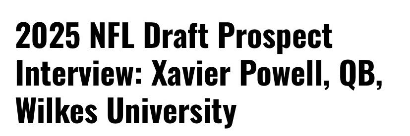 Xavier Powell banner