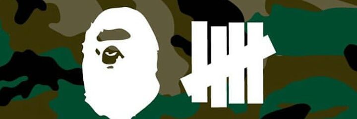 A BATHING APE® banner