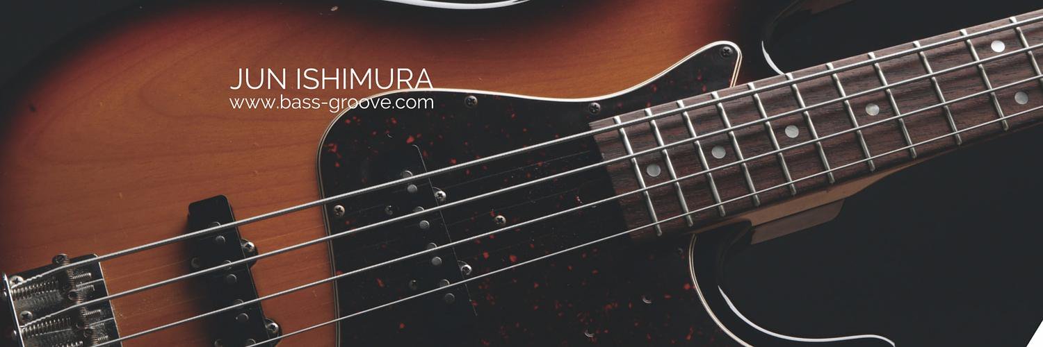石村順 Jun Ishimura Bass banner