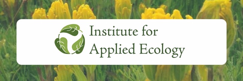 Institute for Applied Ecology banner