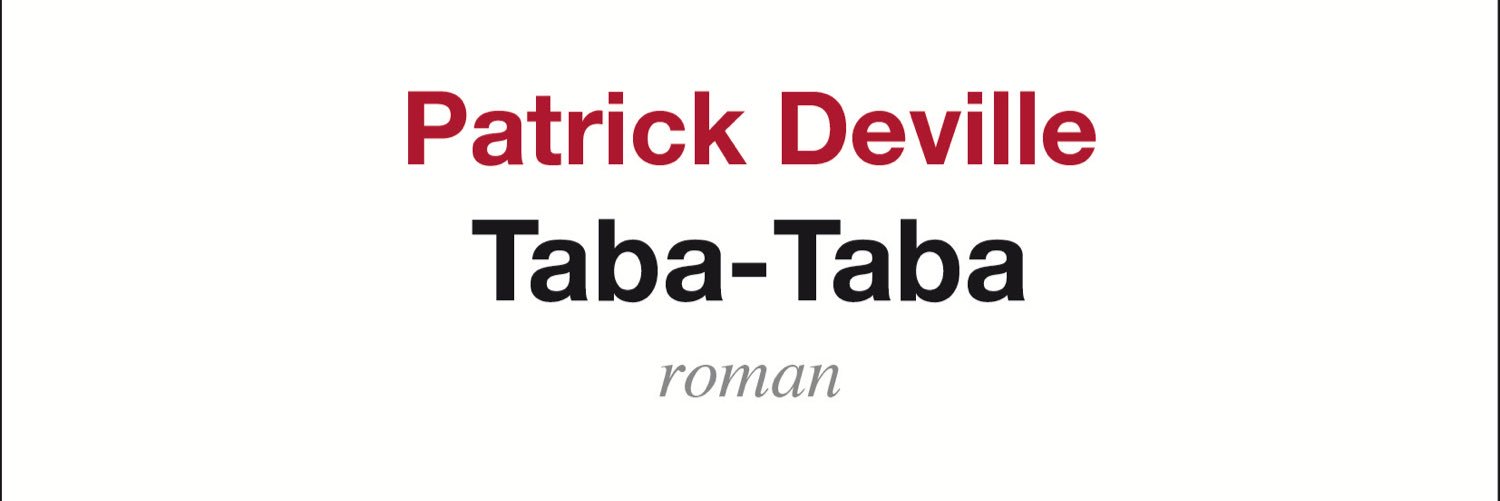 Patrick Deville banner