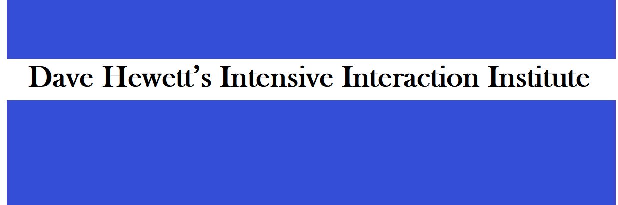 IntensiveInteraction banner