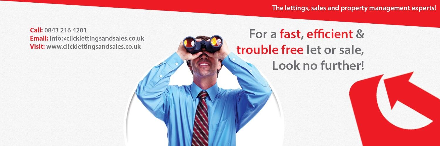 Clicklettings banner