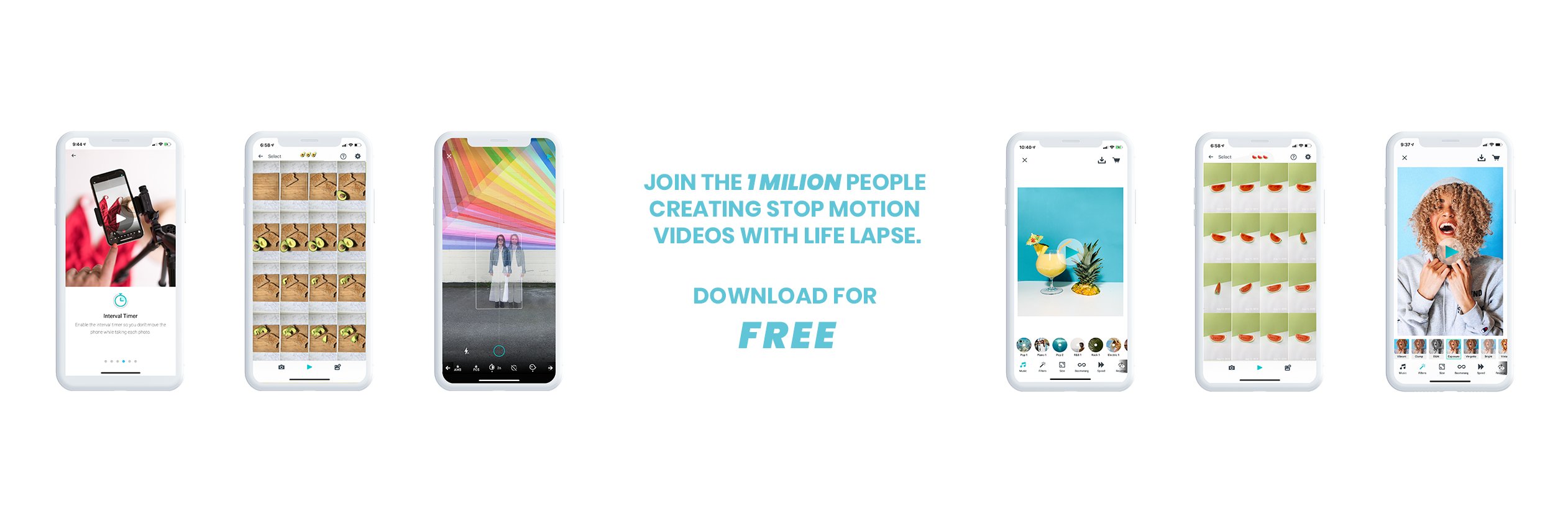 Life Lapse Stop Motion App banner
