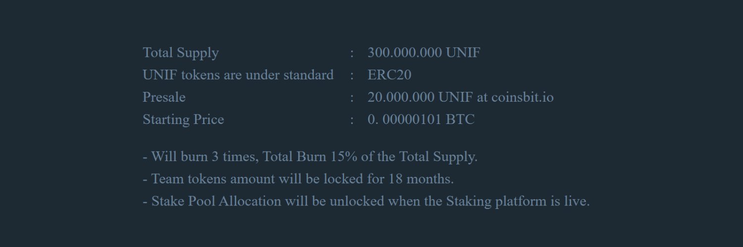 Universal Finance (UNIF) banner