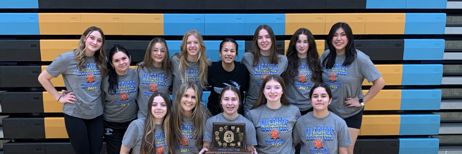 Maine West Girls’ Basketball banner