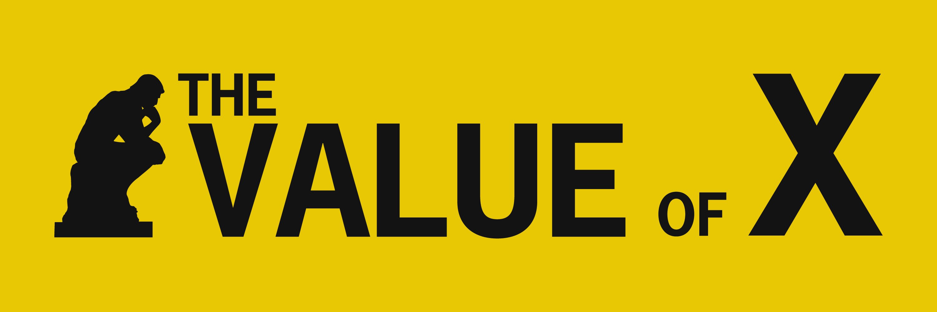 The Value of X banner