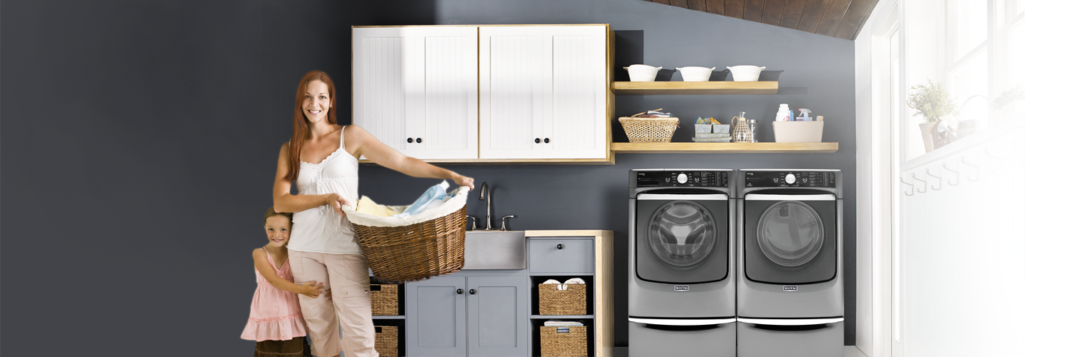 Maytag Care's banner