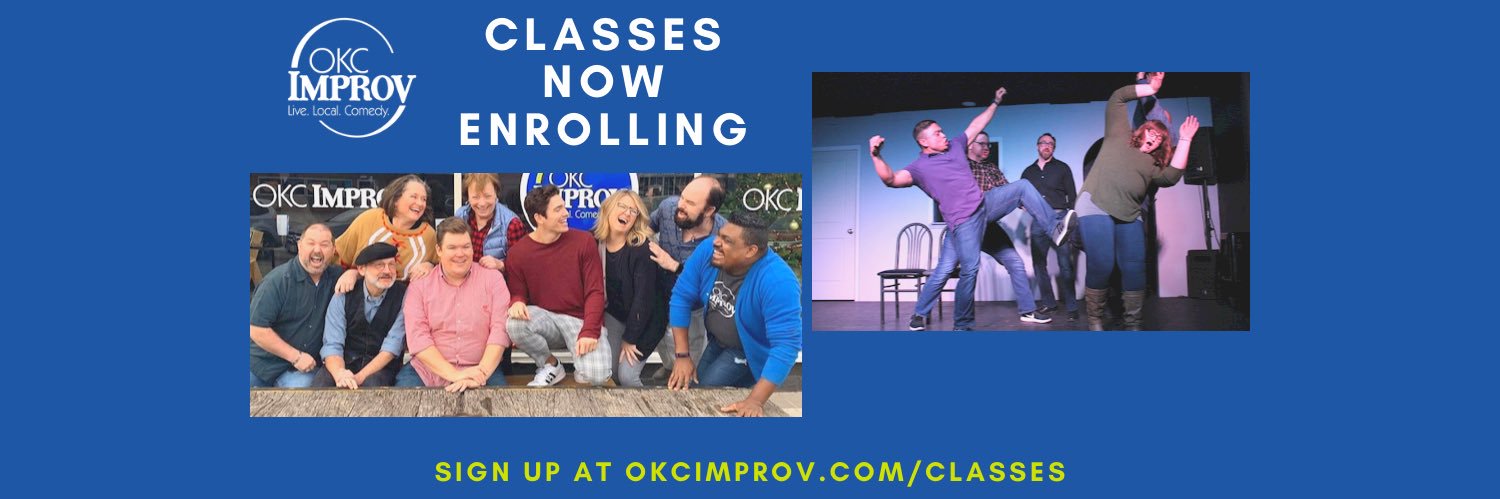 OKC Improv banner