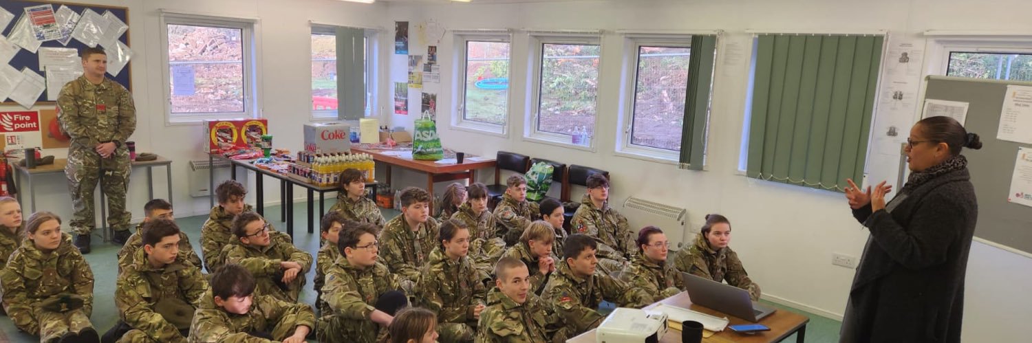 E Coy A&Sh Bn ACF banner