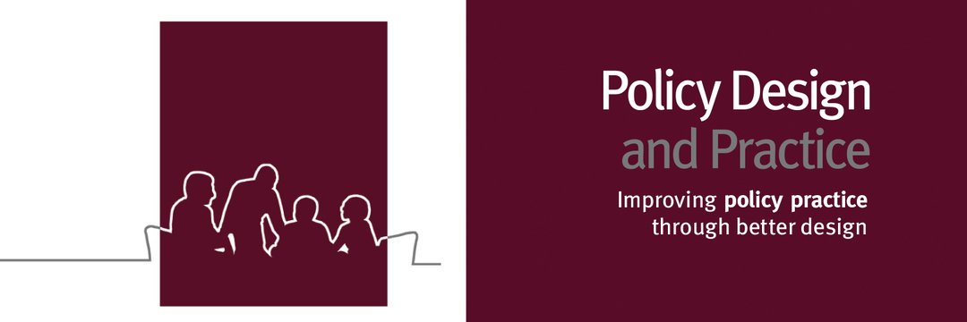 Policy Design and Practice banner