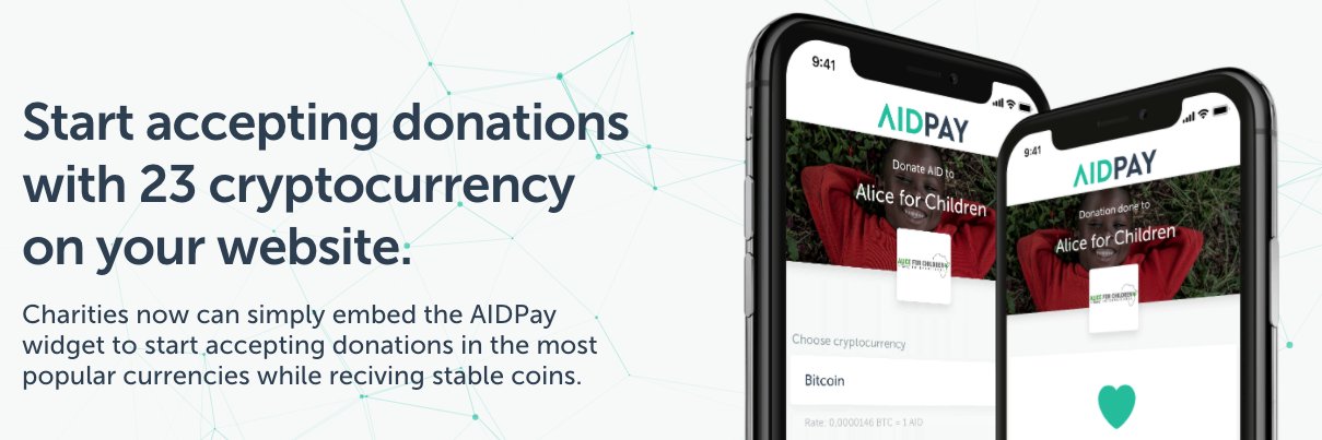 AidCoin banner