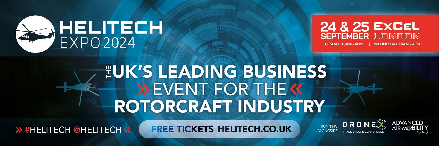 Helitech Expo banner