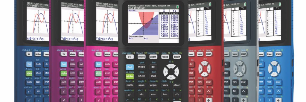 TI-84 Plus CE banner