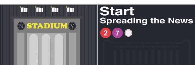 Start Spreading The News banner