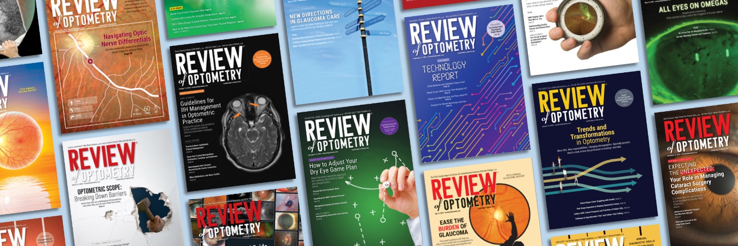 Review of Optometry banner
