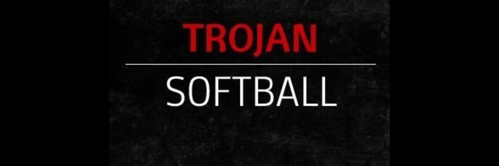 EC Trojan Softball banner