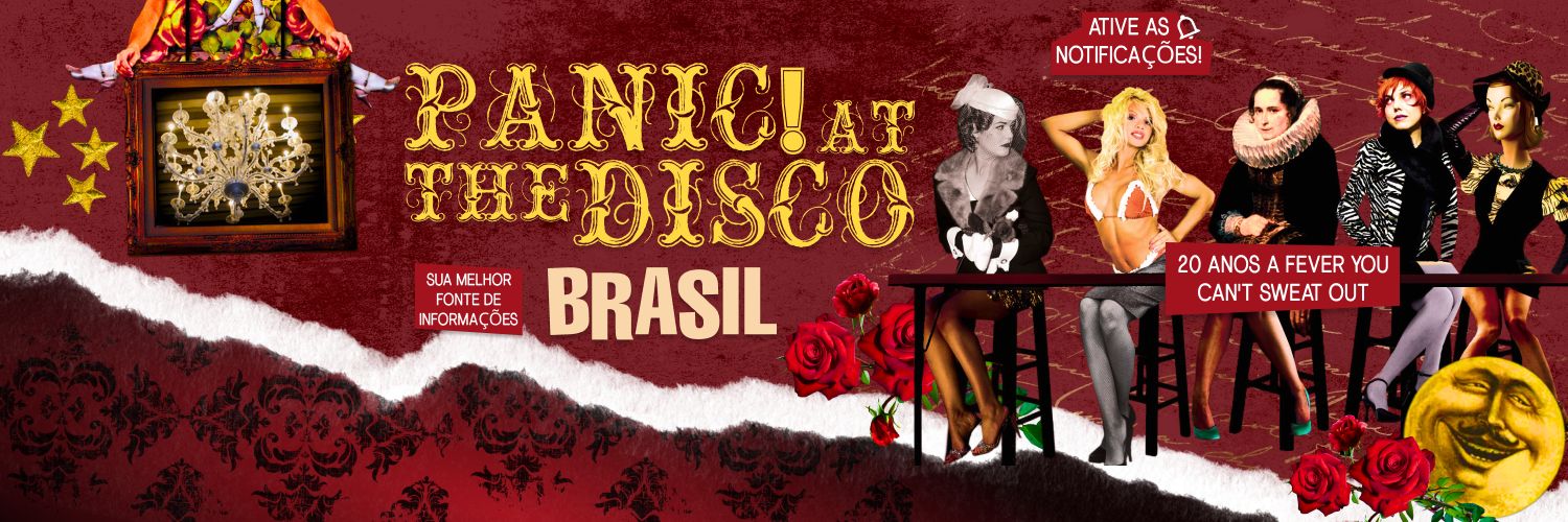 Panic! At The Disco Brasil banner