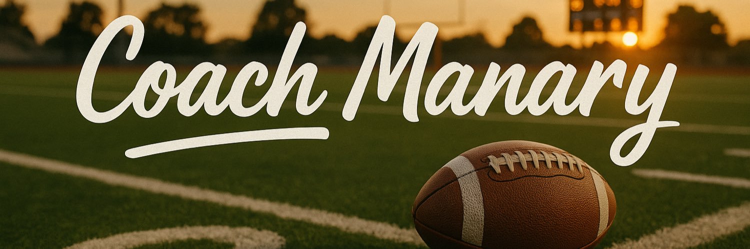 Coach Manary's banner
