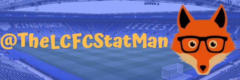 The LCFC Stat Man banner