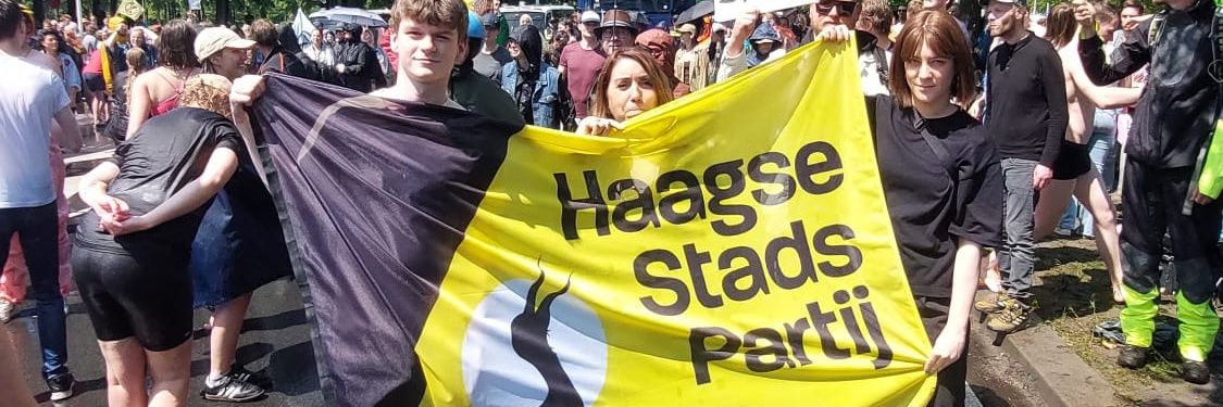 Haagse Stadspartij banner