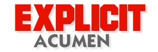 Explicit Acumen banner