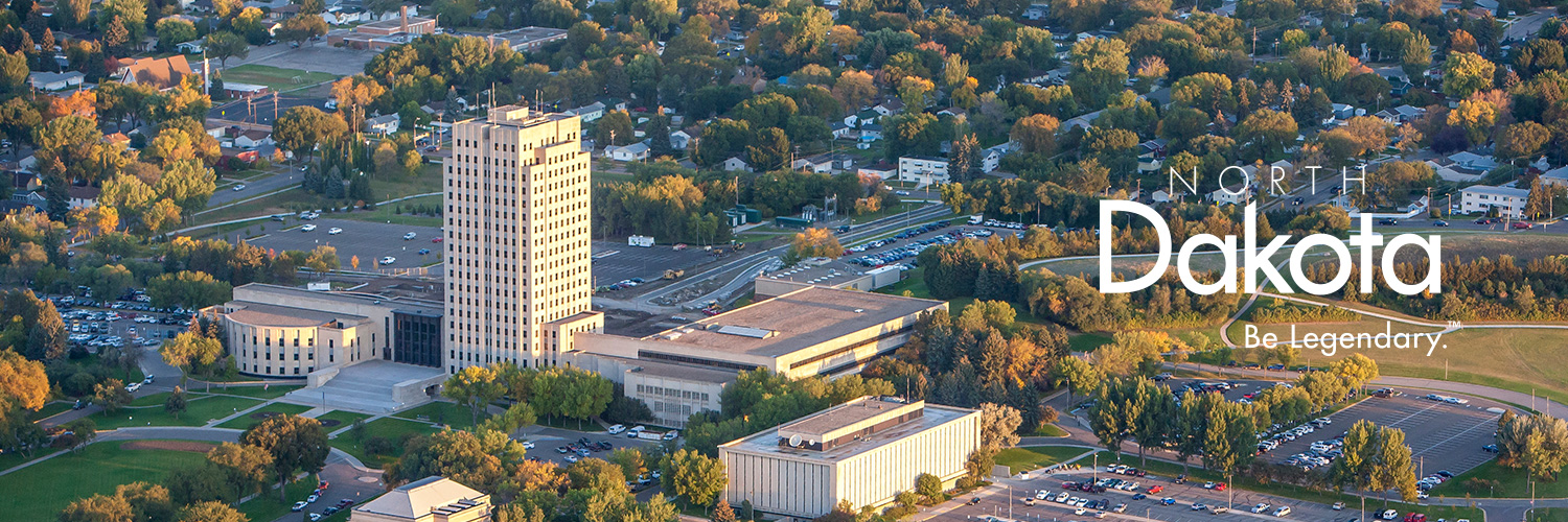 North Dakota Dept. of Commerce's banner