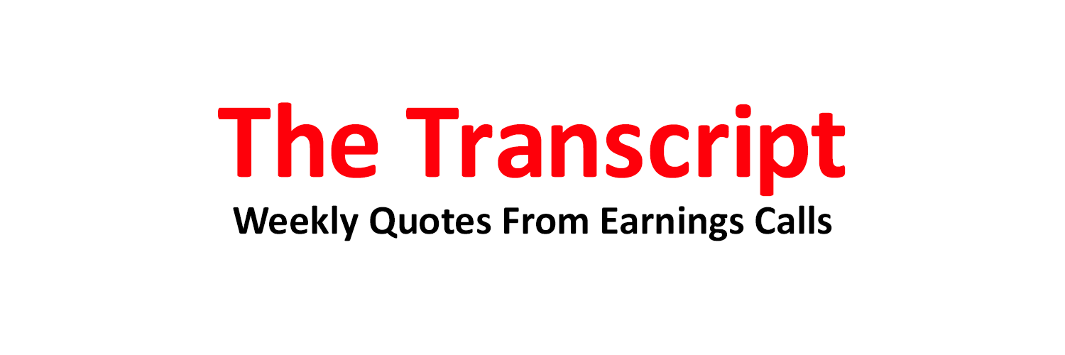 The Transcript's banner