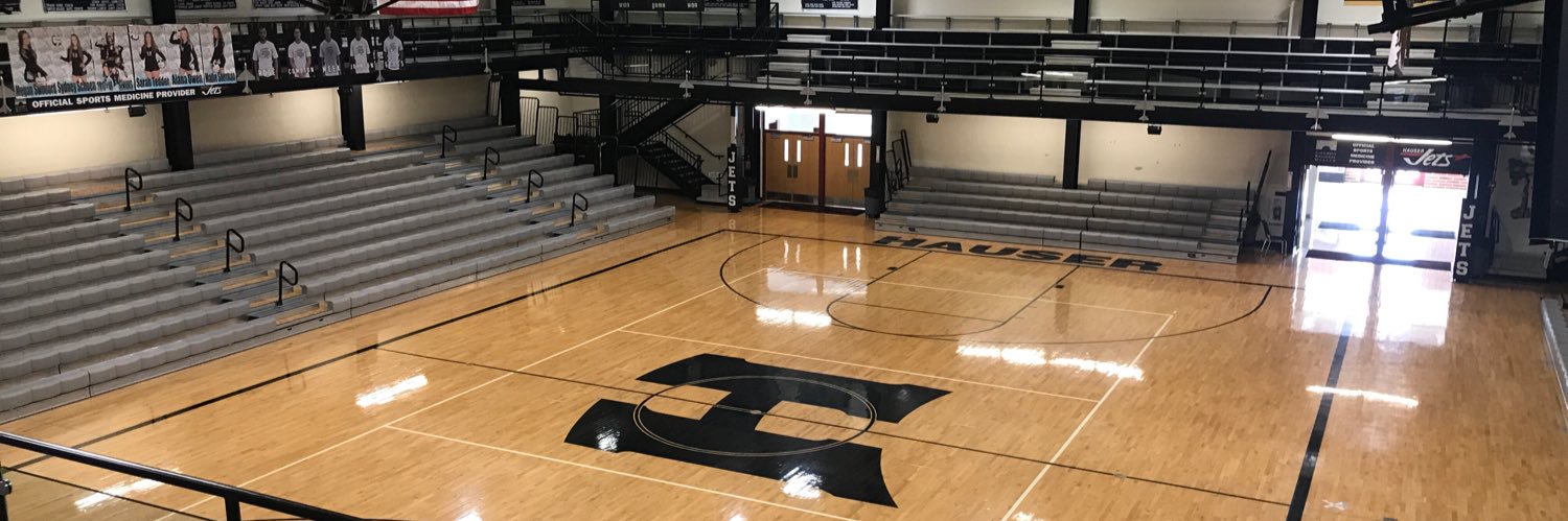 Hauser Basketball banner