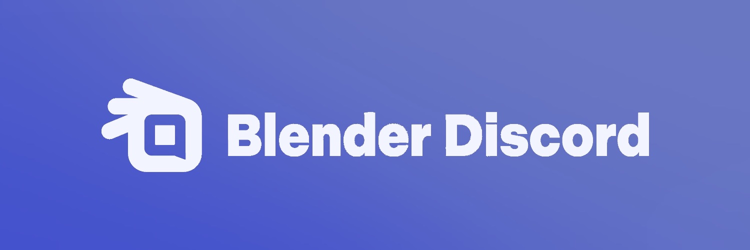 Blender Discord banner