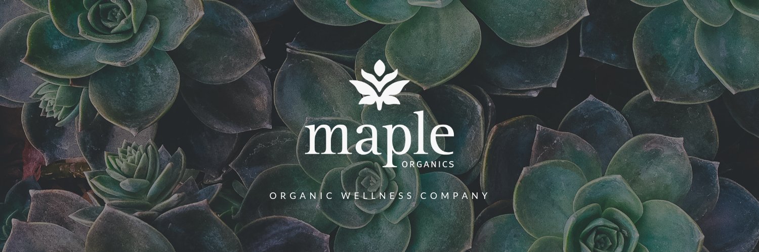 Maple Organics banner