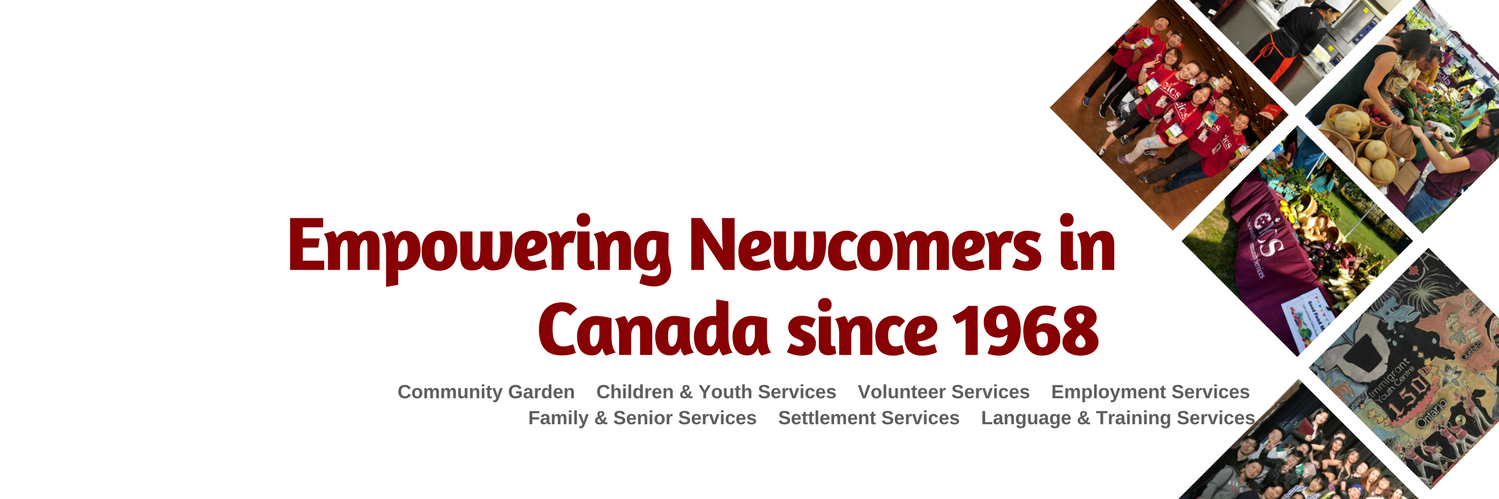 Centre for Immigrant and Community Services (CICS) banner