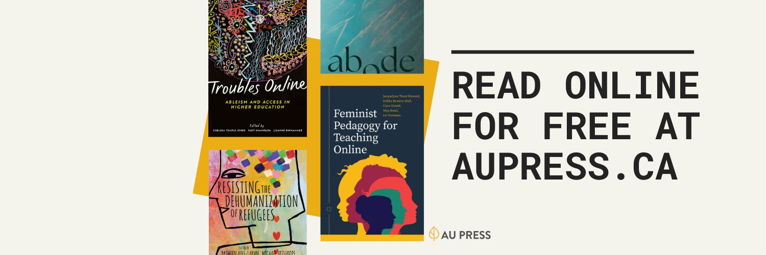Athabasca University Press banner