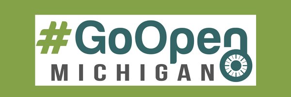 #GoOpen Michigan Profile Banner