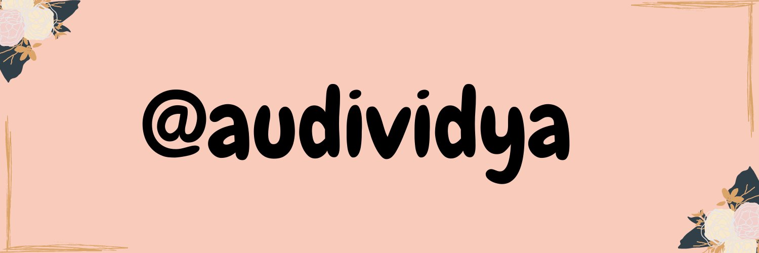 audividya's profile banner image