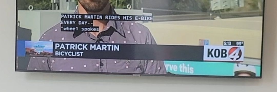 Patrick Martin's banner
