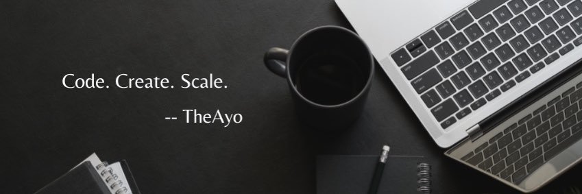The Ayo banner