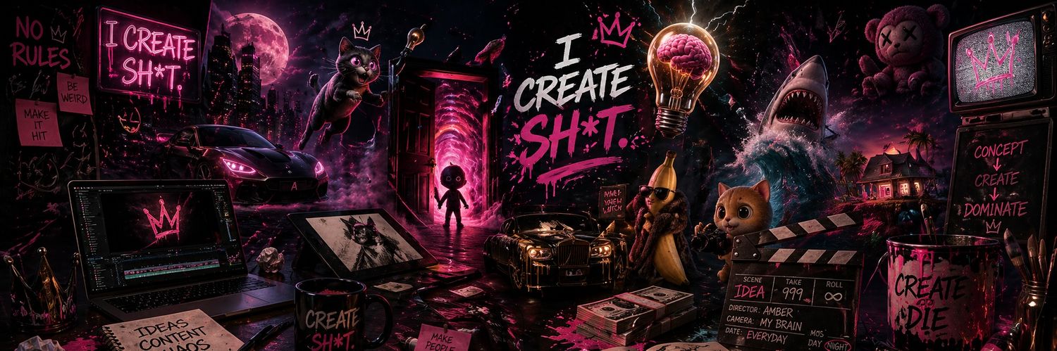 SheCreatesShxt's profile banner image