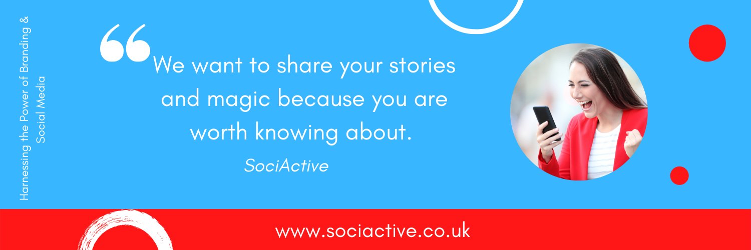 SociActiveUK's profile banner image
