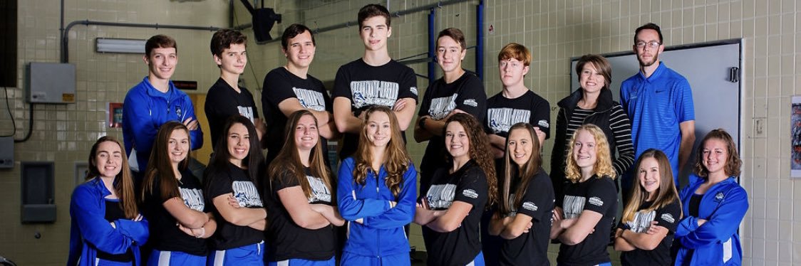B-U Swimming banner