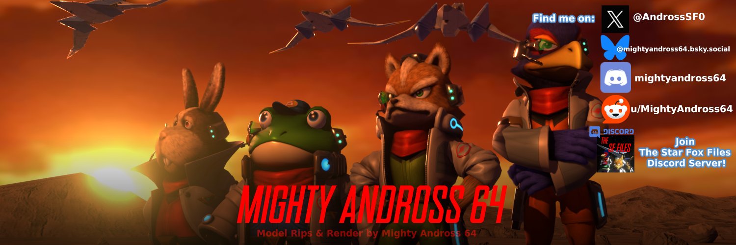 Mighty Andross 64's banner