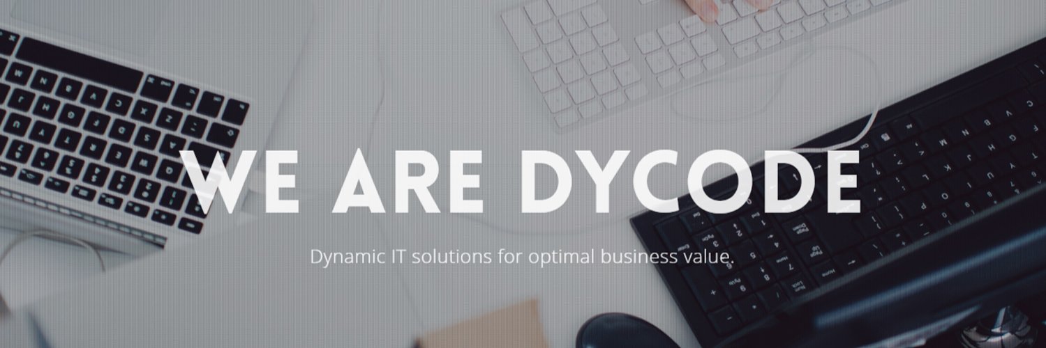 dycode's profile banner image