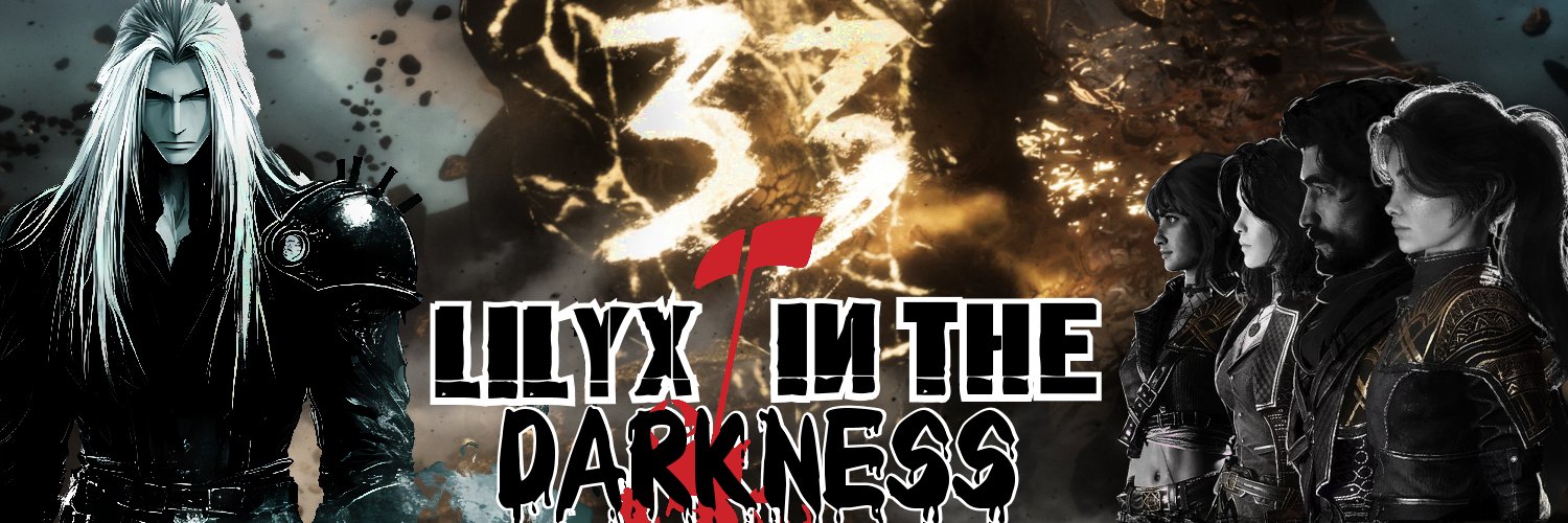 Lilyx in the darkness 🐦❤ banner