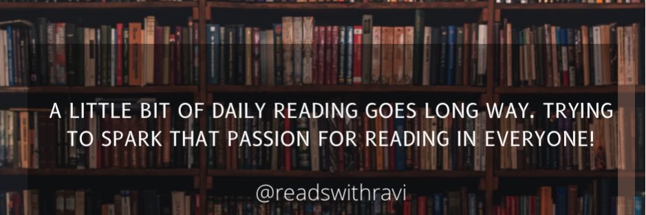 Reads with Ravi's banner