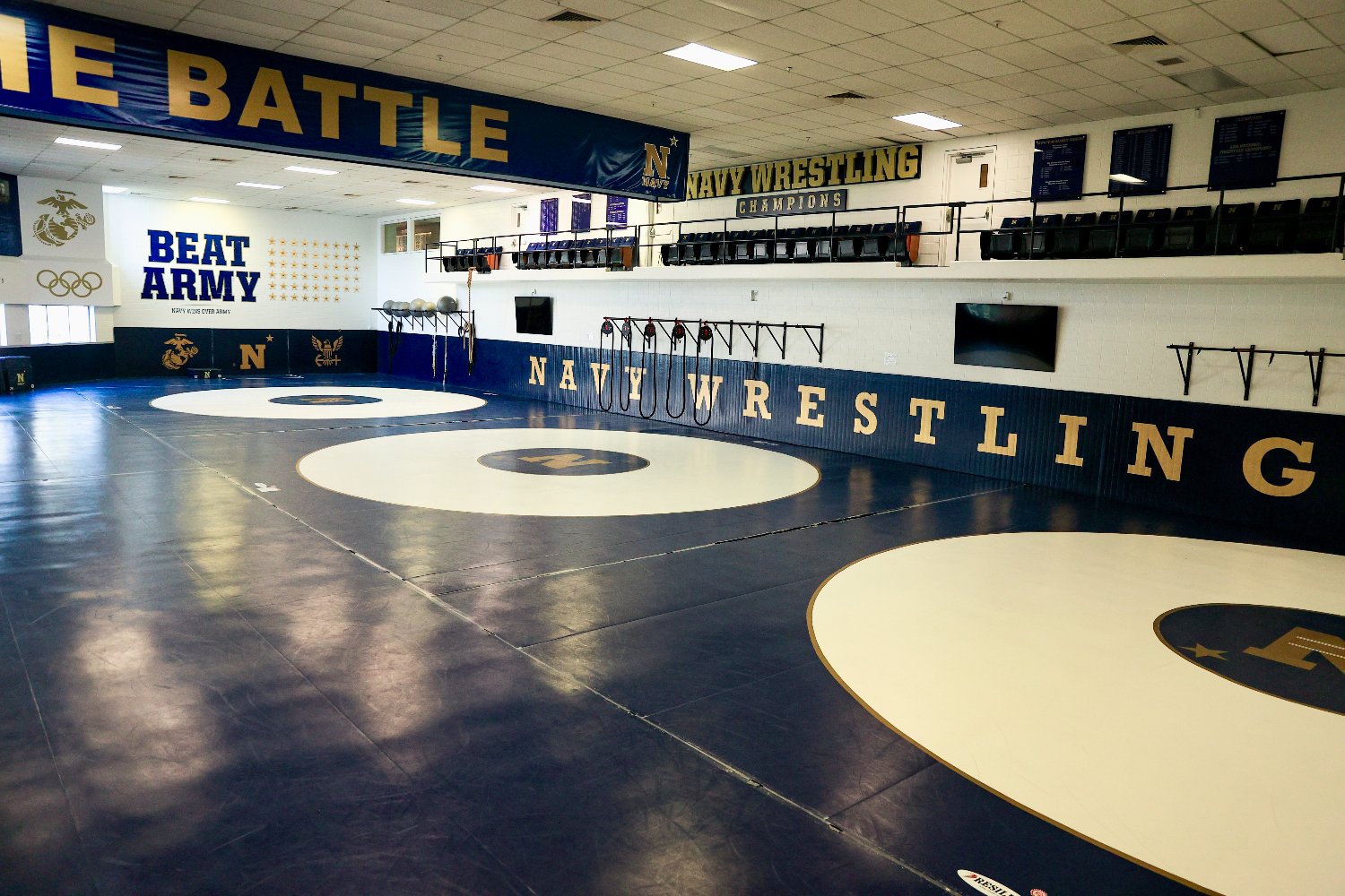Navy Wrestling Club banner