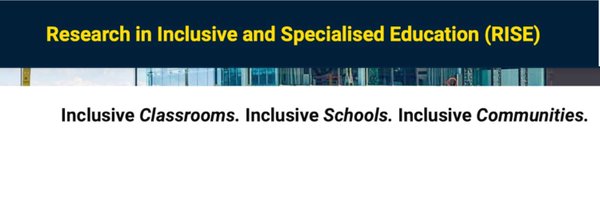 Research in Inclusive & Specialised Education Profile Banner