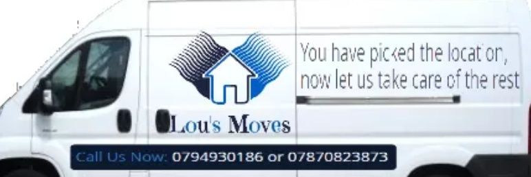 Lou's Moves Removals banner